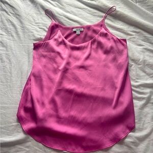 Bar III Fuchsia Satin Camisole